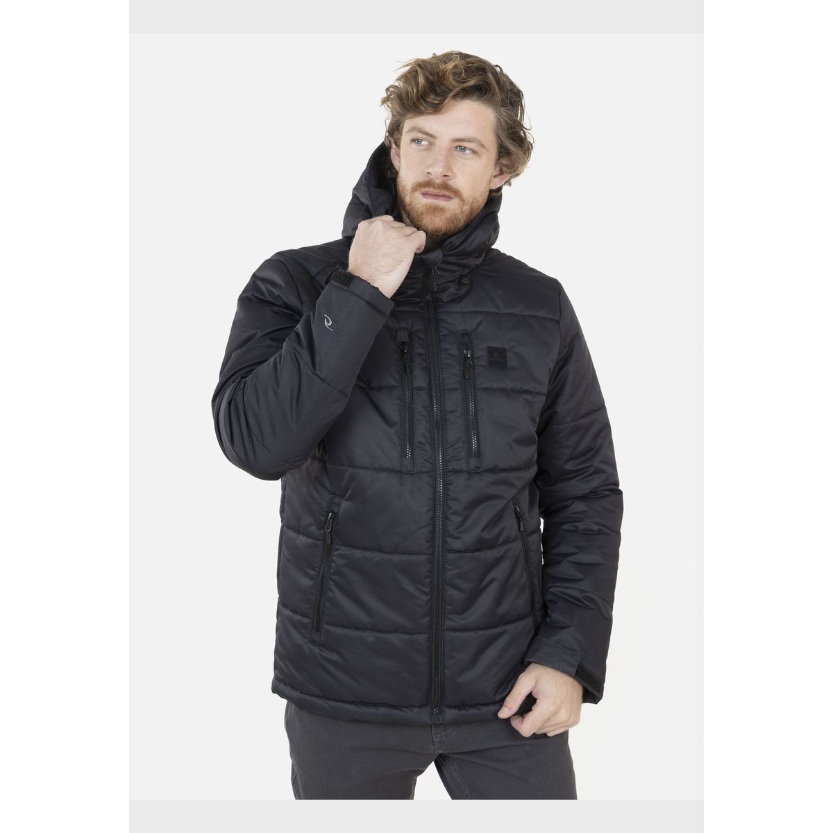 RIP CURL - Parka Hombre 6PK364 Negro Rip Curl RIP CURL