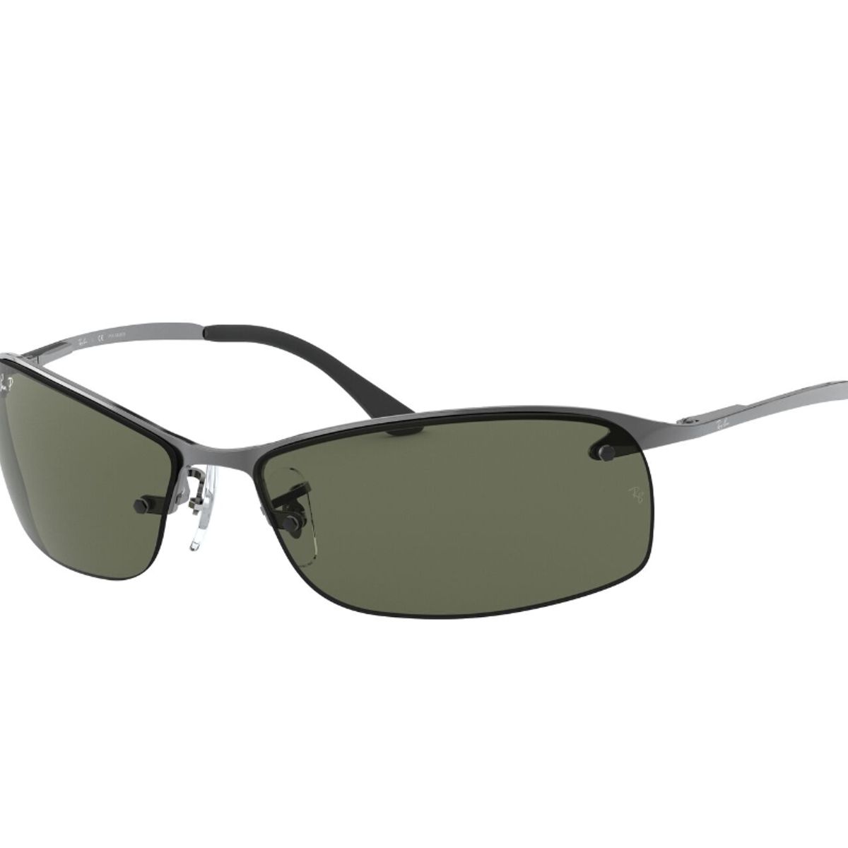 RAY BAN - Ray-Ban Lentes de Sol Envolventes Polarizados RB3183 004/9A 63
