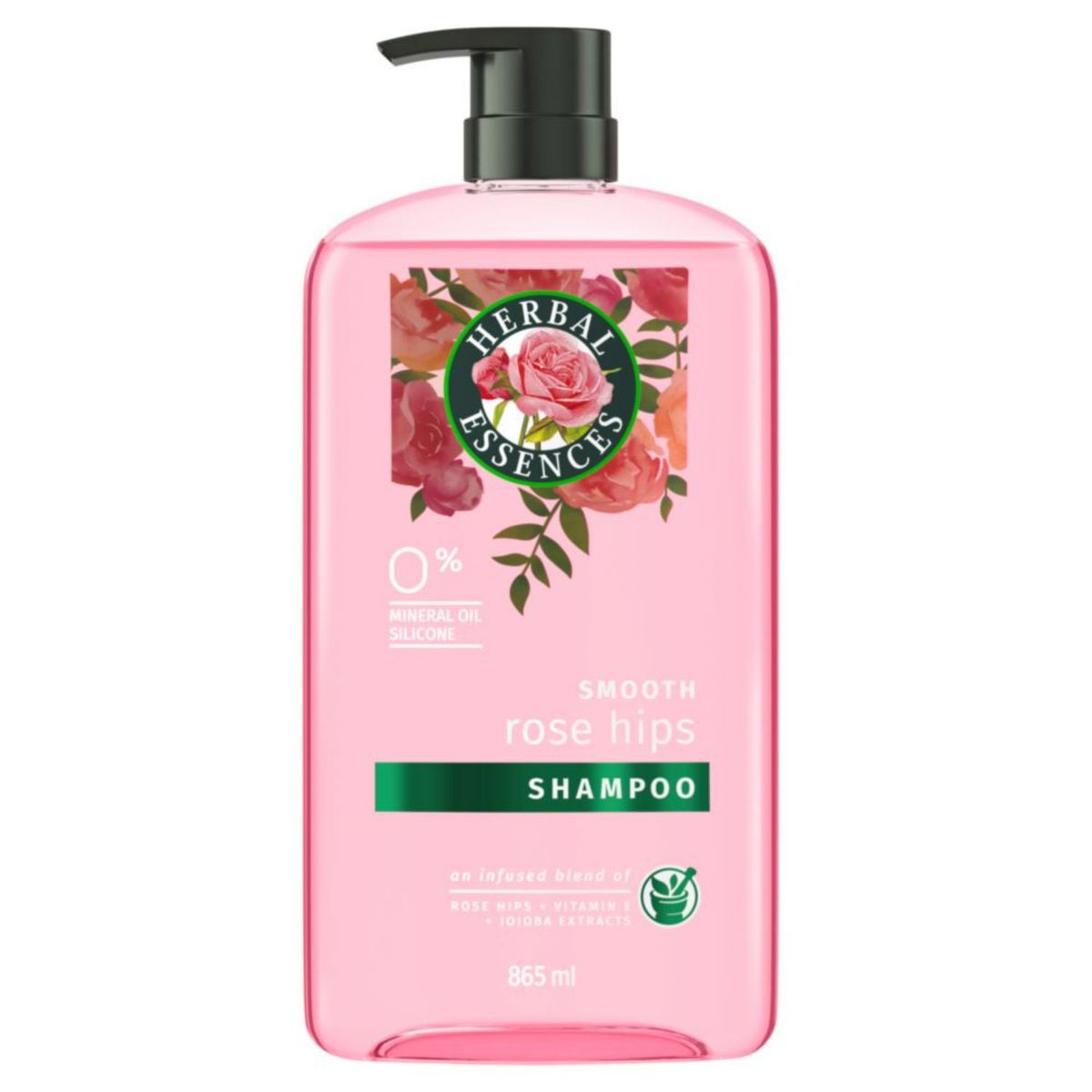 HERBAL ESSENCES - Pack 3 Shampoos Herbal Essences Smooth Rose Hips 865 ml