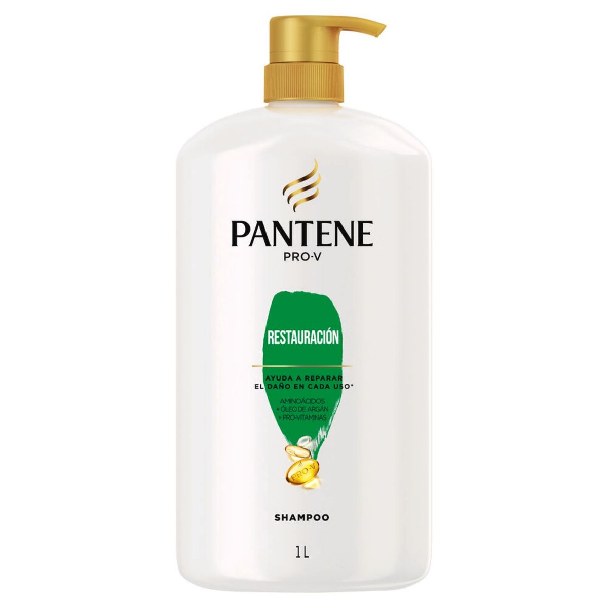 PANTENE - Pack 3 Shampoos Pantene Restauración 1L