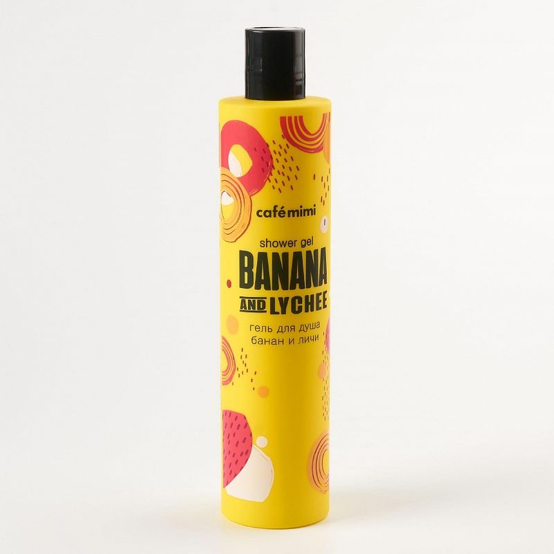 CAFE MIMI - Gel de ducha Plátano y lichi, 300 ml