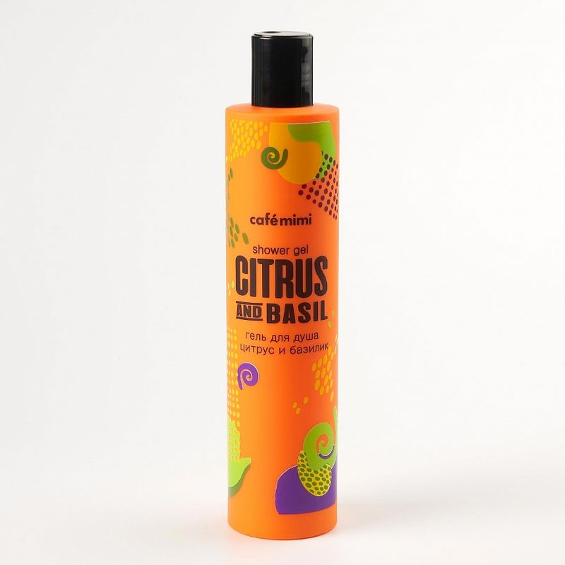 CAFE MIMI - Gel de ducha Cítricos y Albahaca, 300 ml
