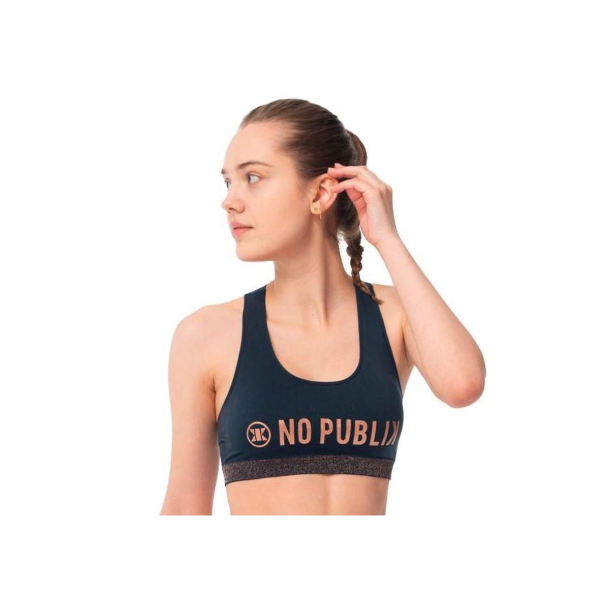 NO PUBLIK - Peto Deportivo Friday Lurex Azul No Publik NO PUBLIK