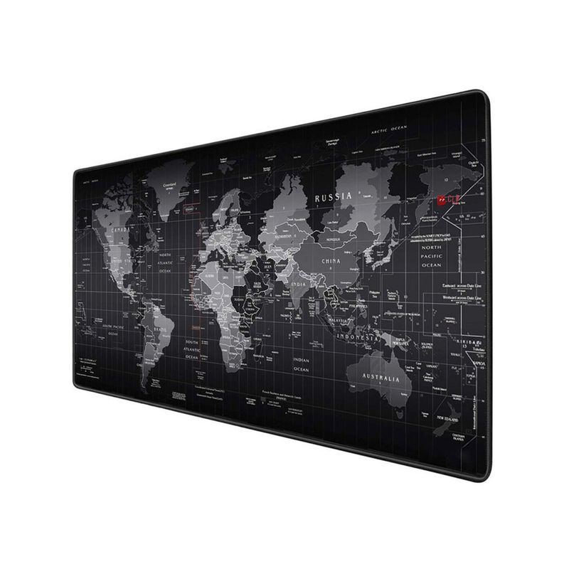 DBLUE - Mouse Pad Gamer Mapa Mundial 90x40cms - PuntoStore
