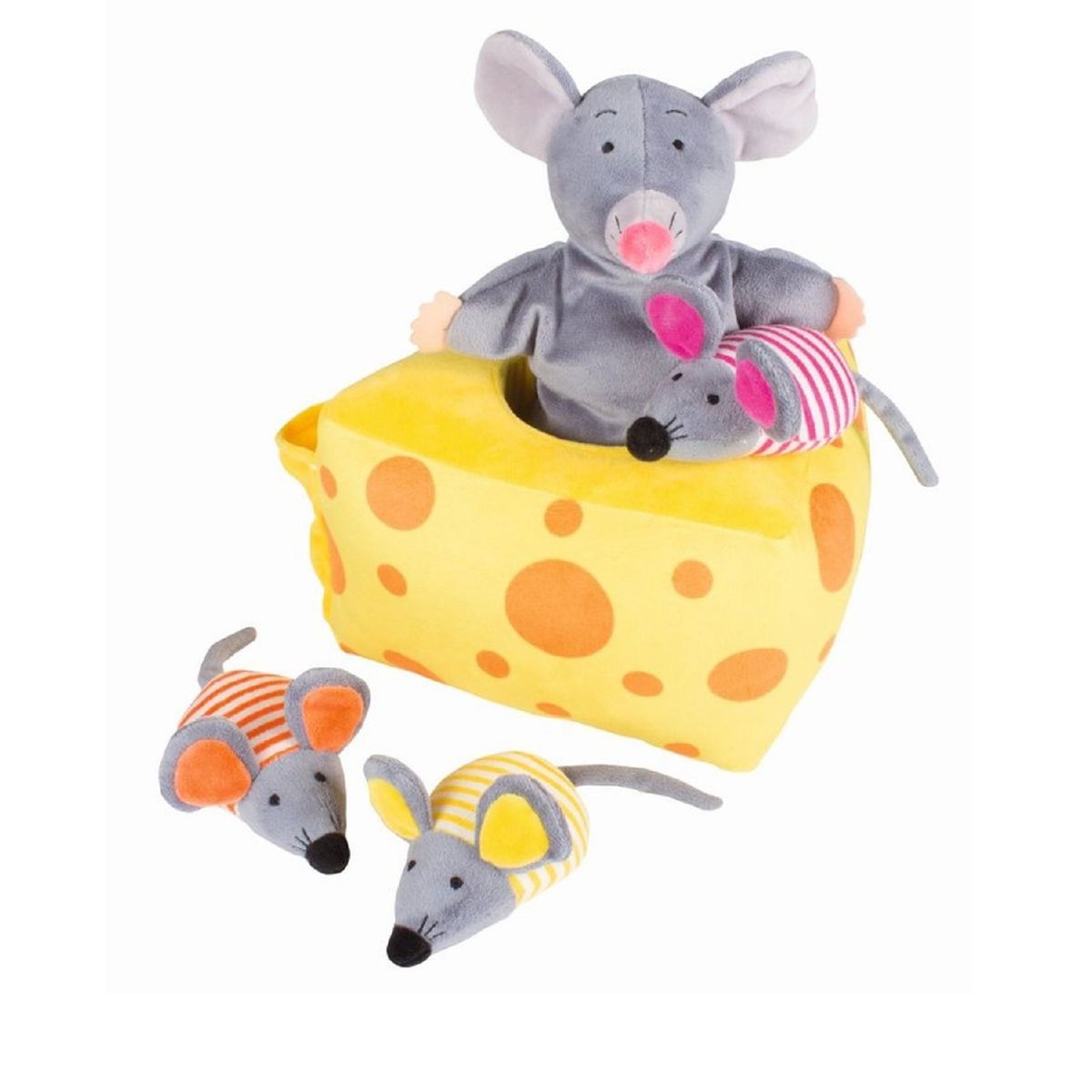 SEIGARD - Títere XL Ratoncito Y Sus Amigos 40410 Color Gris