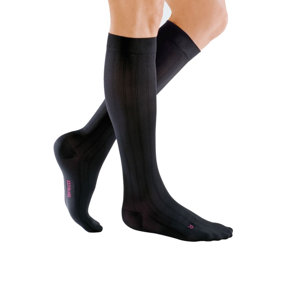 MEDISHOP - Calf Mediven Active Clase 1 Black Talla III-Blunding