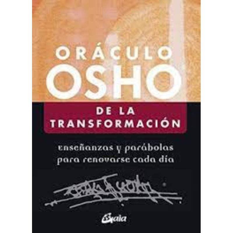 TOP10BOOKS - Libro Oraculo Osho De Las Transformacion -831-