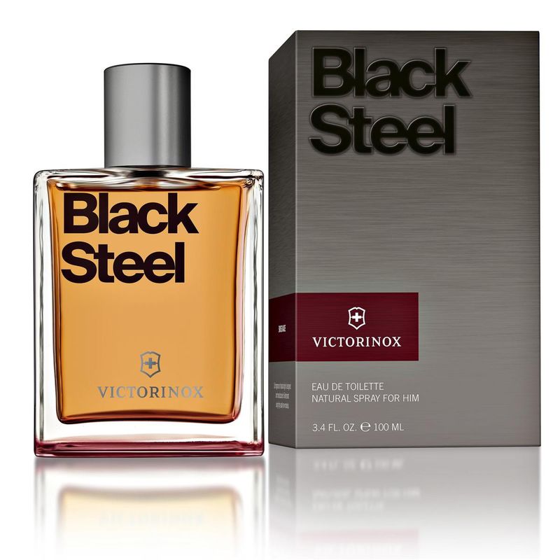 VICTORINOX - PERFUME VICTORINOX BLACK STEEL FOR HIM 100 ML EDT