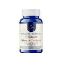 Colágeno Hidrolizado + Vitamina C 90 Cápsulas 500 Mg