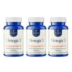 KARUNLIFE - OMEGA 3 PREMIUM PACK - 3 FRASCOS (270 CAPSUSLAS CAPSULA BLANDA)
