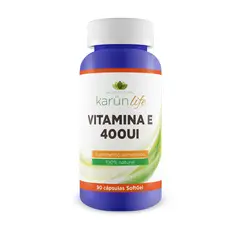 KARUNLIFE - Vitamina E 90 Cápsulas Softgel 400ui