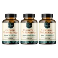Pack x3 Curcuma 270 capsulas Karun Life