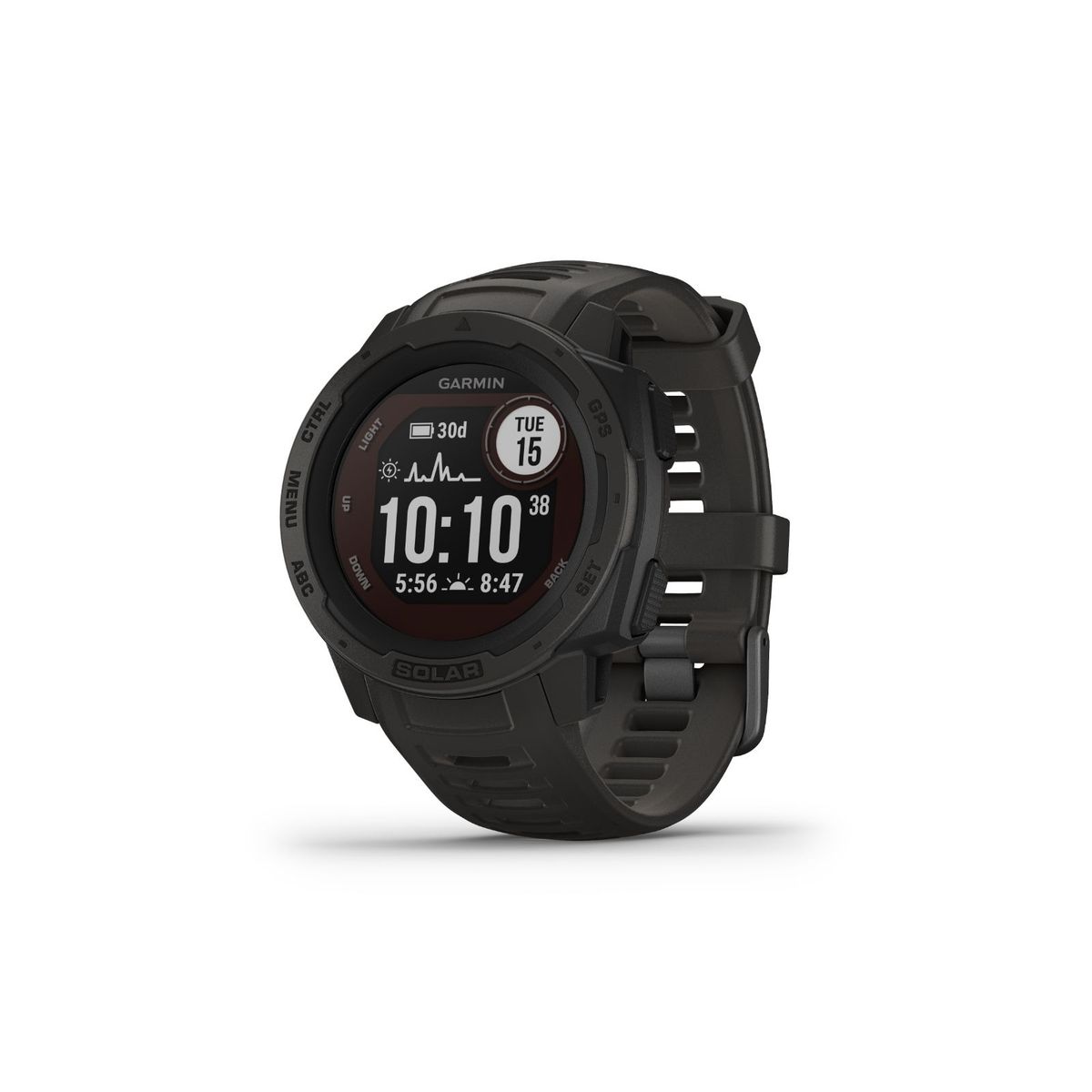 GARMIN - Smartwatch Instinct Solar Grafito GARMIN