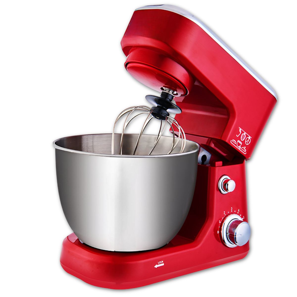 IRT - Batidora Irt Pedestal Retro Rojo 700W Bp700Vr