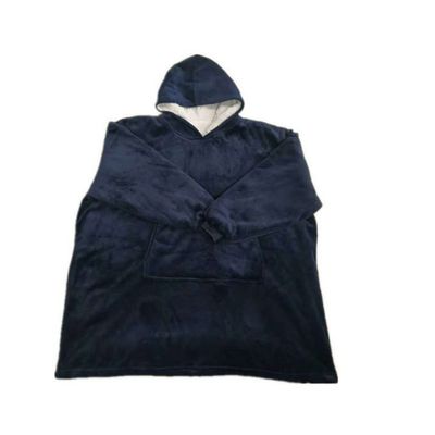 Imagen 2 del producto Manta Con Capucha Suéter Invierno Poleron Sherpa