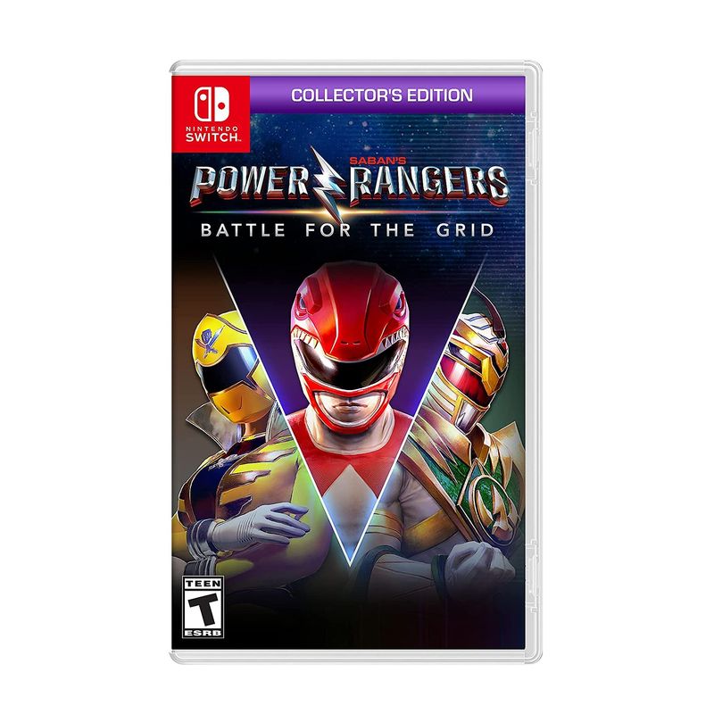 NINTENDO - Power Rangers Battle For The Grid Collectors Ed - Sw Físico - Sniper