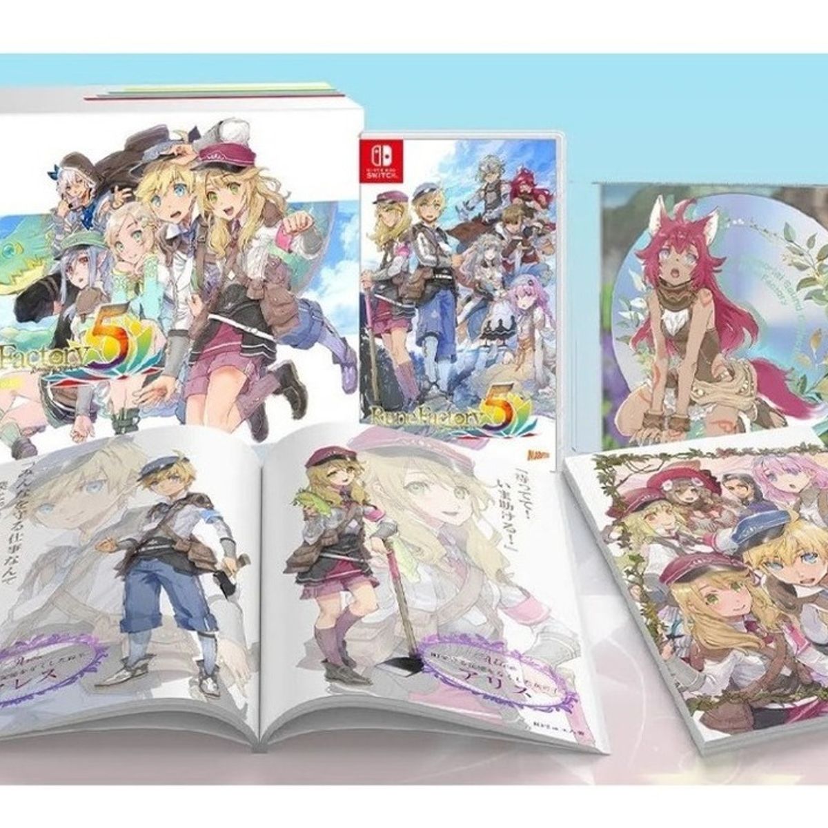 NINTENDO - Rune Factory 5 Limited Ed. - Switch Físico - Sniper