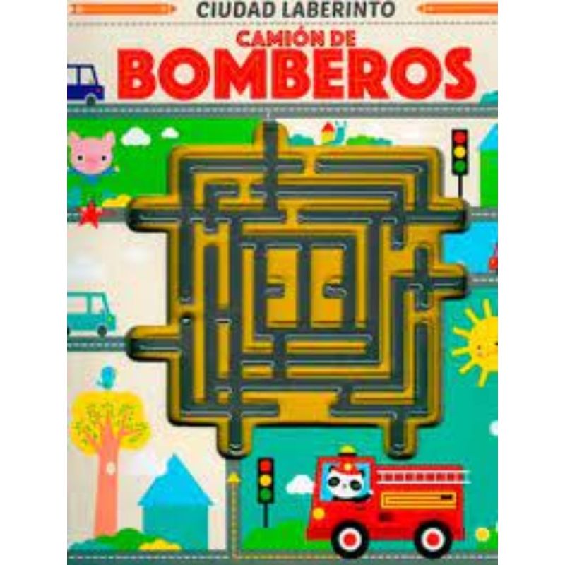 TOP10BOOKS - Libro Camion De Bomberos -891-