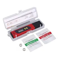 GENERICO - Medidor De Ph Metro Digital Lcd Con Caja Y Calibradores