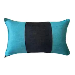 REHUCE - Cojin Lino 50x30 - Calipso negro