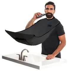 GENERICO - Capa De Barba Anti Residuos Para Caballero