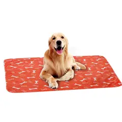 GENERICO - Alfombra de orina impermeable para mascotas Naranja