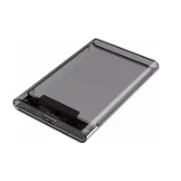 Cofre Case Transparente Disco Duro Sata 2. 5 Usb 3. 0