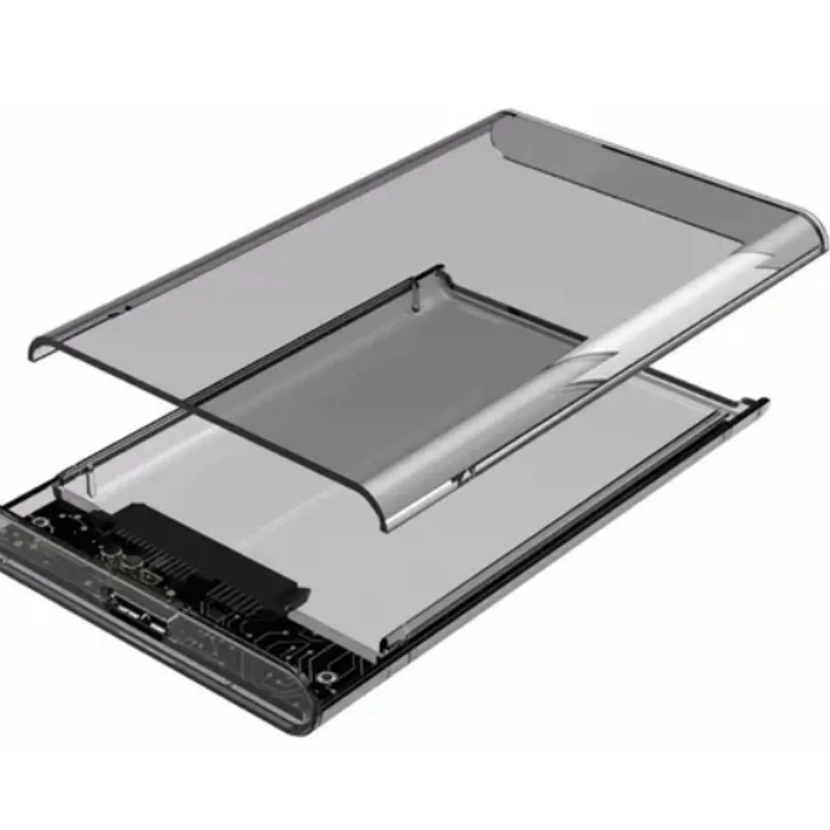 ESHOPANGIE - Cofre Case Transparente Disco Duro Sata 2. 5 Usb 3. 0 Eshopangie