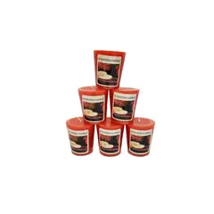 GENERICO - Cirios Decorativos Perfumados Manzana Canela Clavo Olor