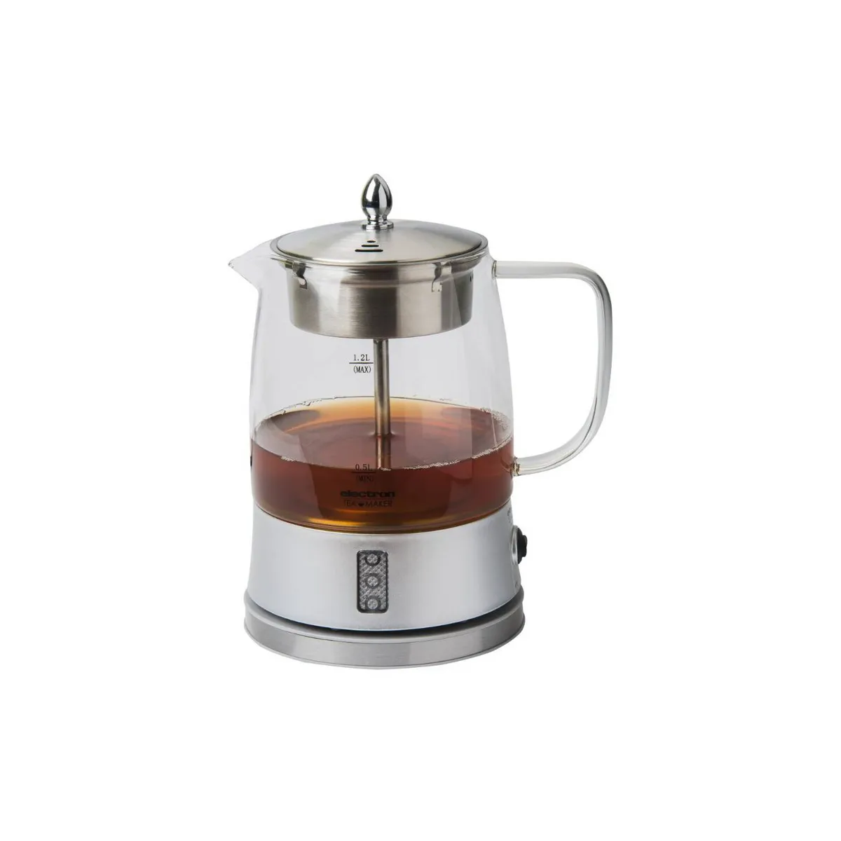 ELECTRON - Tetera eléctrica 1,2 ltrs - infusor acero inox.