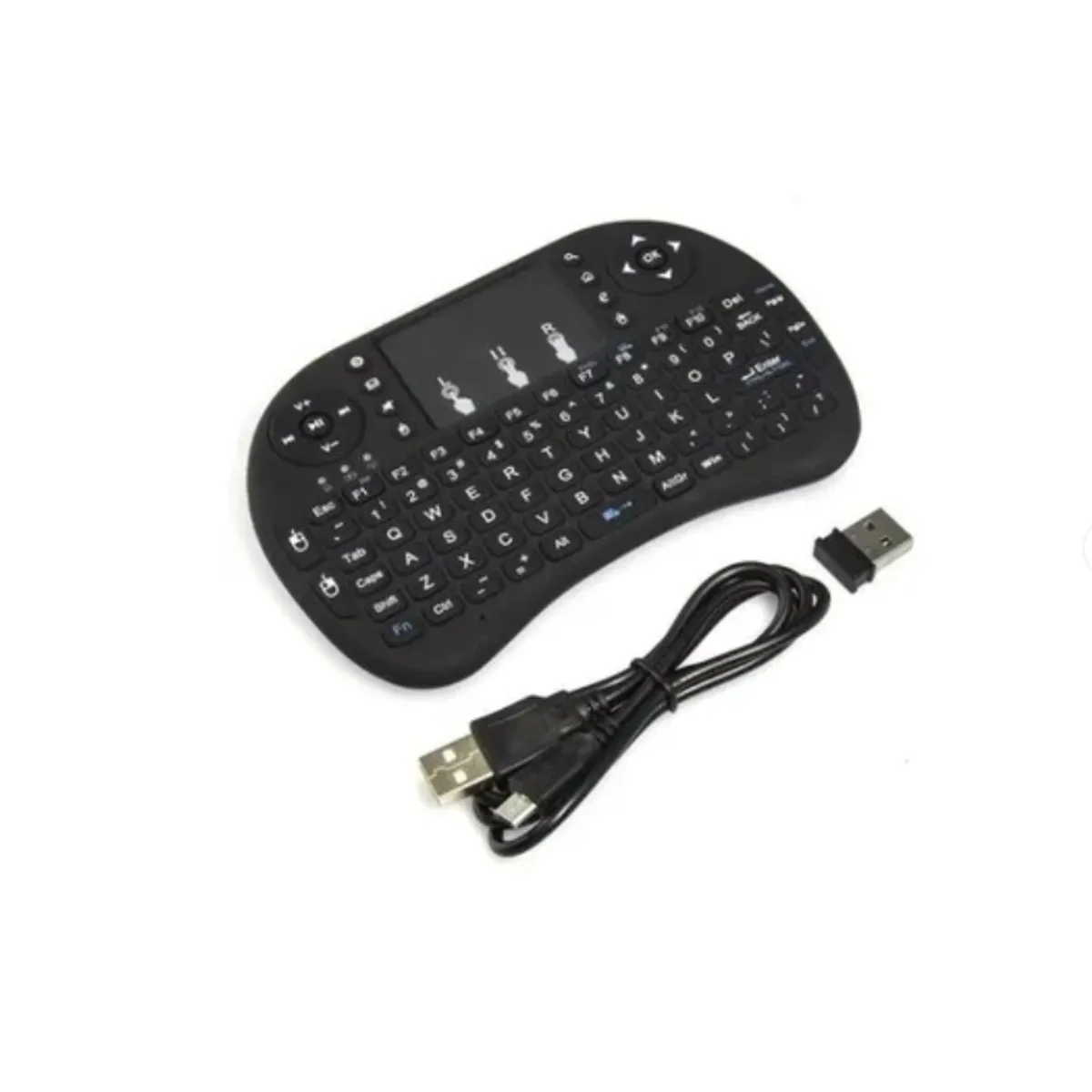 ESHOPANGIE - Mini Teclado Inalambrico Con Mouse Touchpad Sin luz
