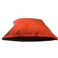 Cojin Lino 45x45 - Naranja negro