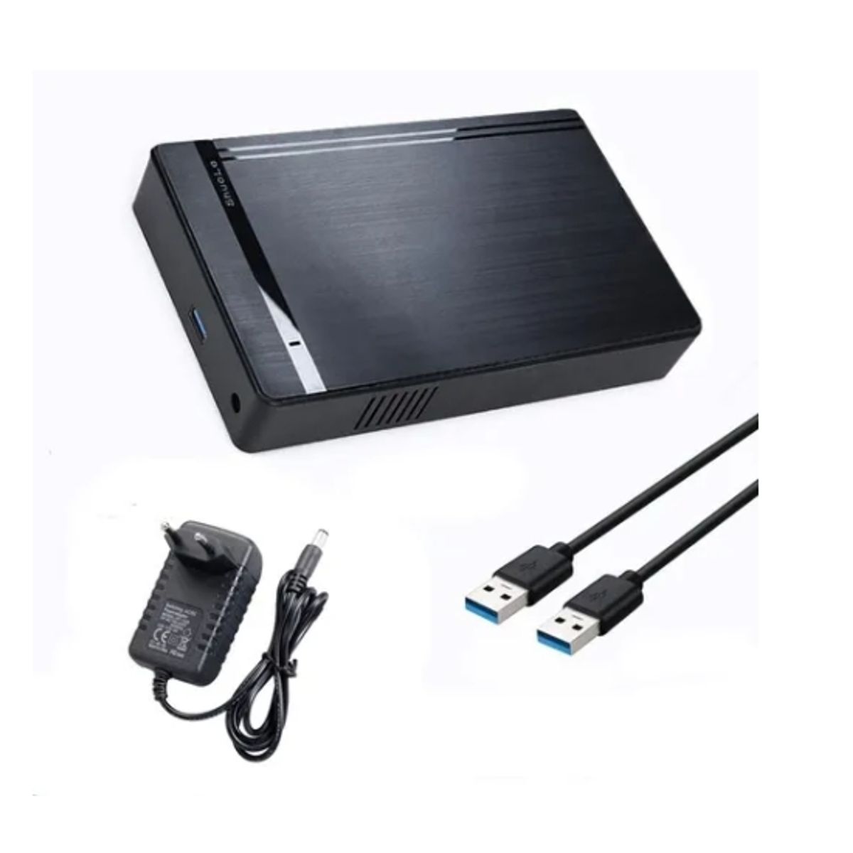 ESHOPANGIE - Case Cofre Disco Duro 3.5 Sata Usb 3.0 Blueendless