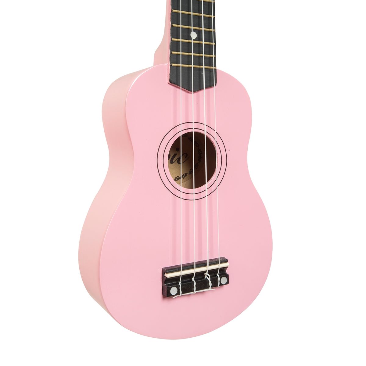 EPIC - Ukelele 21 Pulgadas Epic Rosado Con Funda.