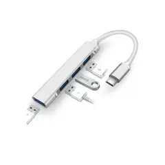 ESHOPANGIE - Adaptador Usb Hub Tipo C 4 X Usb 3.0 4 En 1