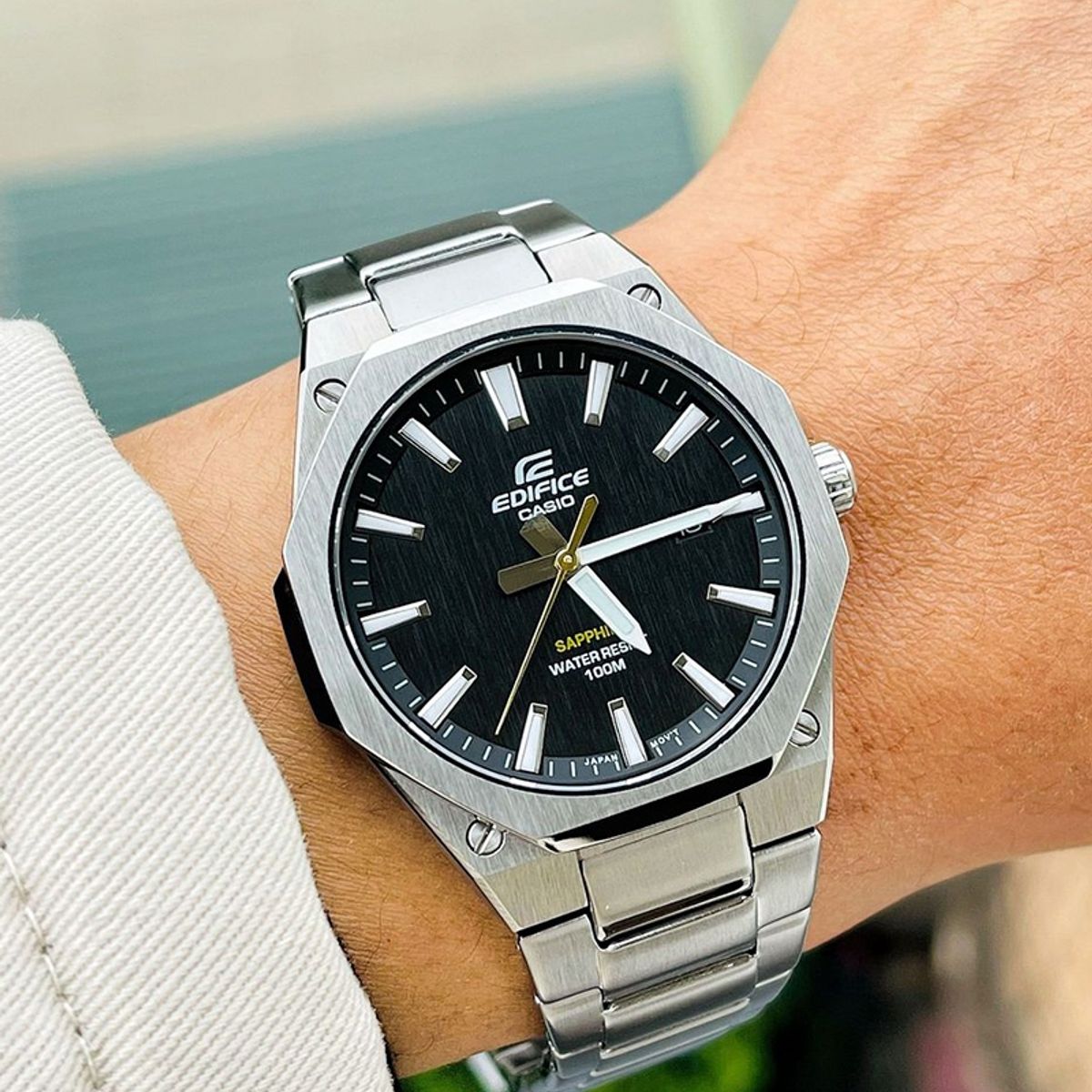 CASIO - Reloj Casio Edifice EFR-S108D-1AV - Negro