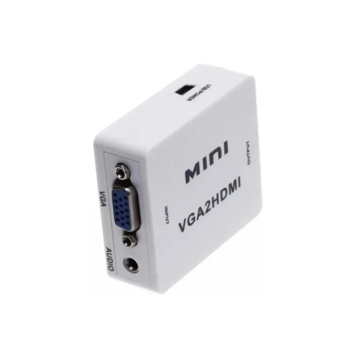 ESHOPANGIE - Conversor Adaptador Vga A Hdmi 1080p Full Hd Con Audio Eshopangie