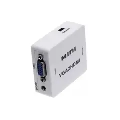 ESHOPANGIE - Conversor Adaptador Vga A Hdmi 1080p Full Hd Audio