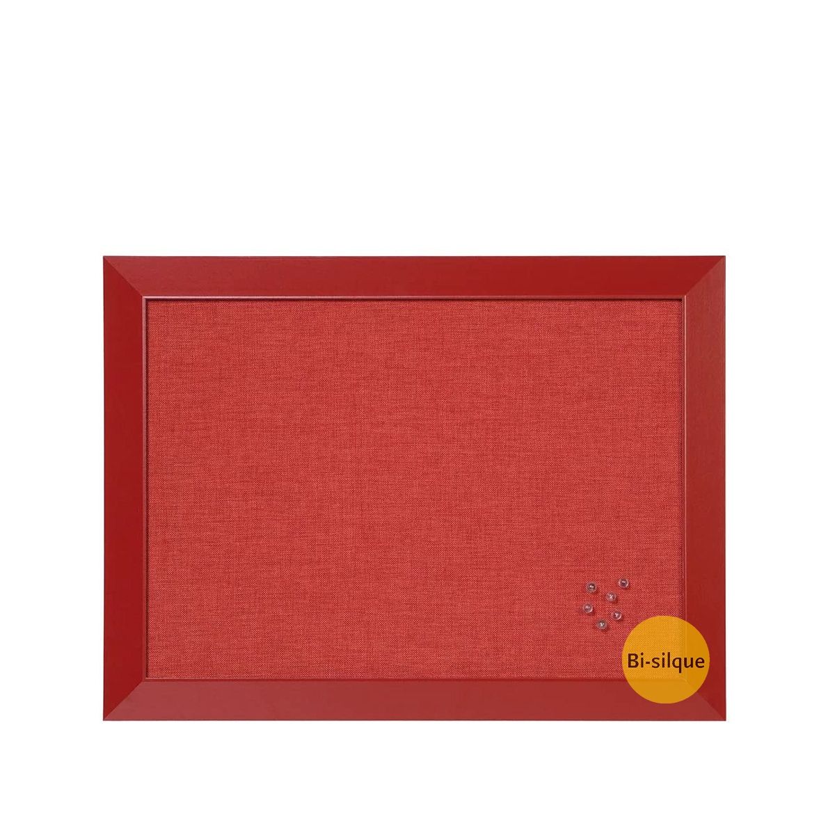 BI SILQUE - Tablero corcho 60x45 rojo kamashi bi-silque