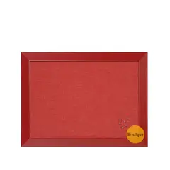 BI SILQUE - Tablero corcho 60x45 rojo kamashi bi-silque