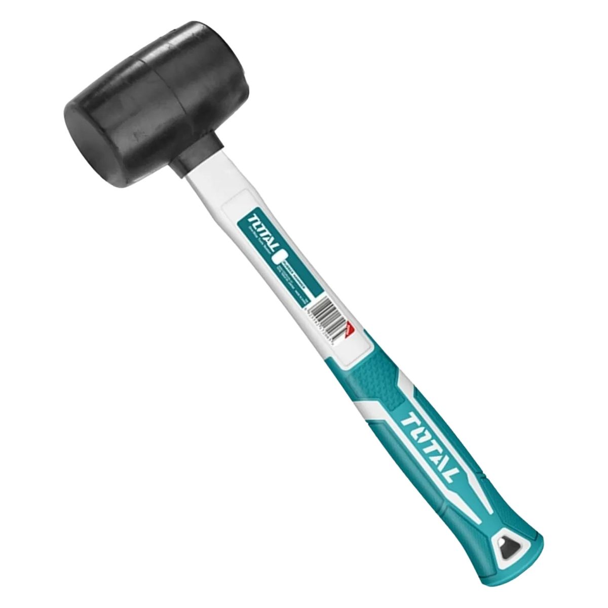 TOTAL TOOLS - Combo Martillo Mazo De Goma 8oz