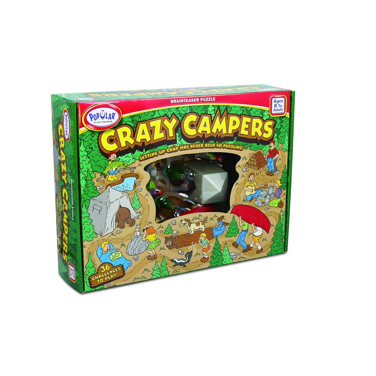 SEIGARD - Juego De Destreza Crazy Campers 70211 Color Variado