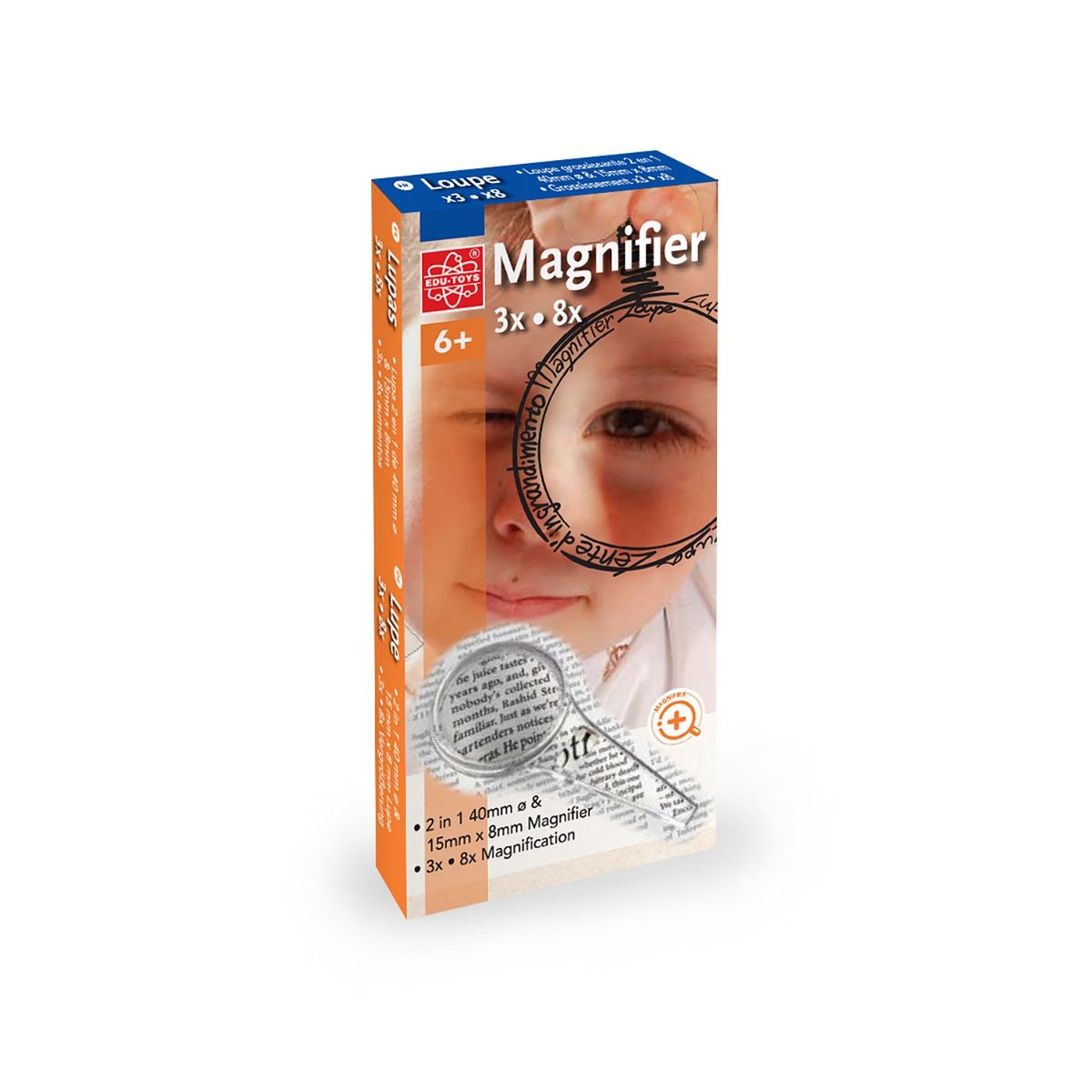 SEIGARD - Lupa MG040 Color Blanco