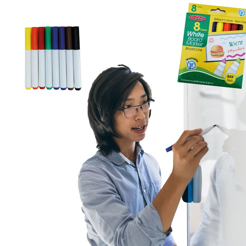 SEIGARD - Marcadores Jumbo Lavables MKWB-08J Color Variado