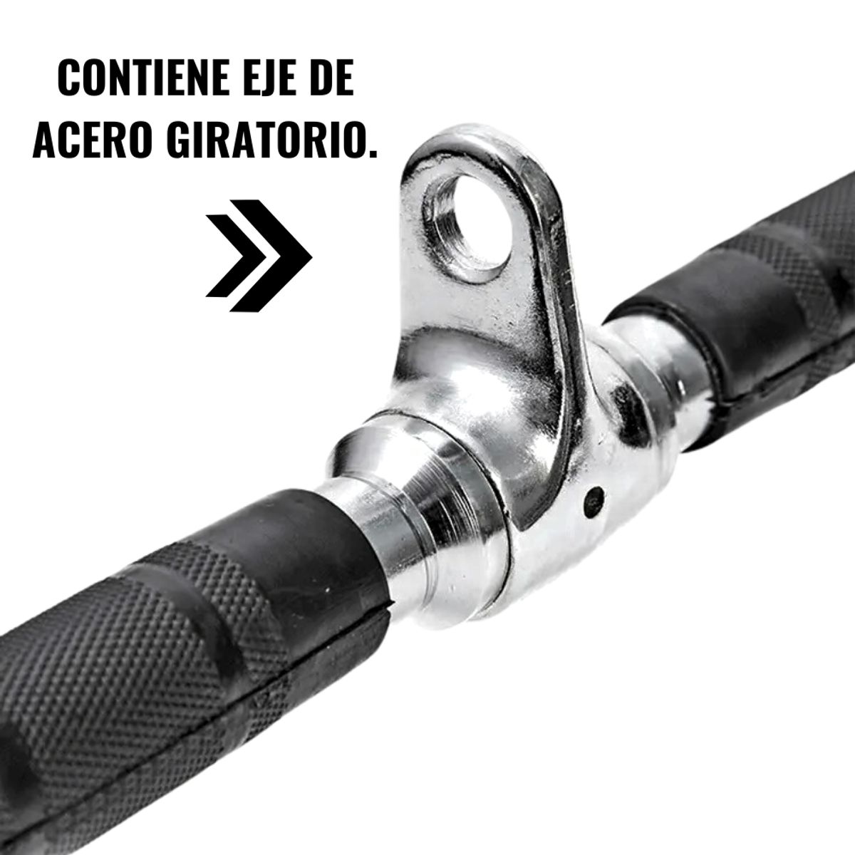 GENERICO - Agarre Barra Amplia con Agarres y Mangos Engomados 104 de 90 cm