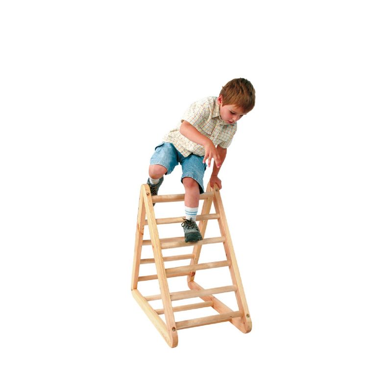 SEIGARD - Escalera Triangular de Madera SAIL18429 Color Beige