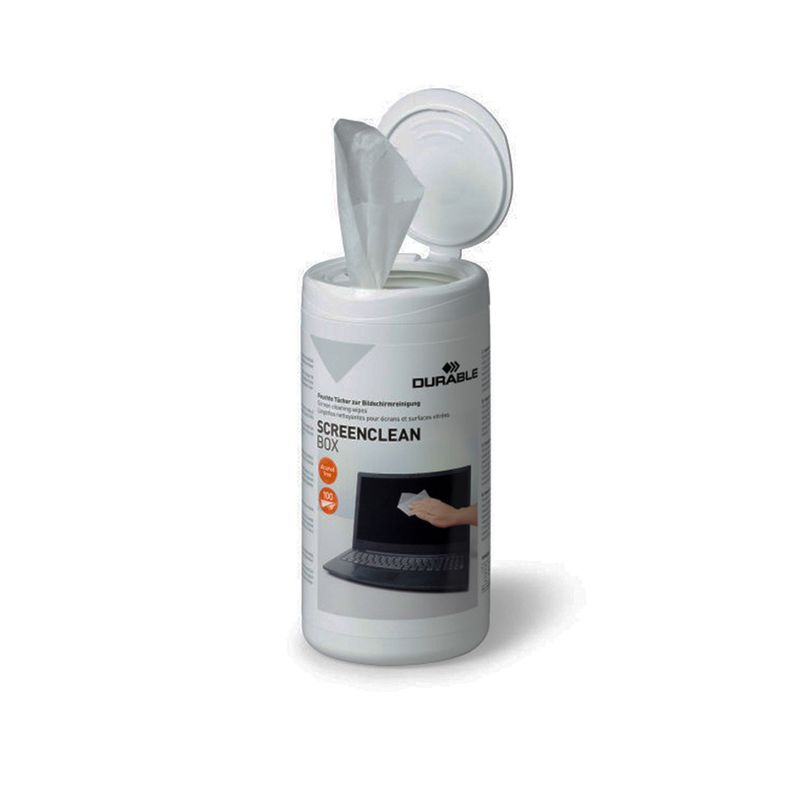 DURABLE - Limpiador pantalla screenclean box durable pack 3 unid.