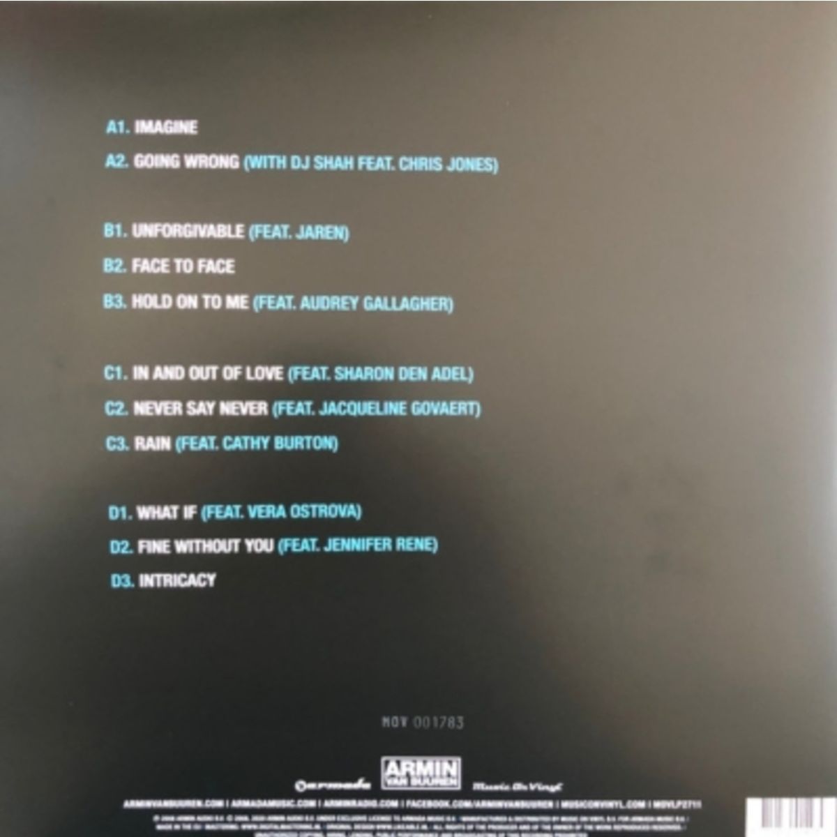 HITWAY MUSIC - ARMIN VAN BUUREN - IMAGINE (2LP) - VINILO HITWAY MUSIC