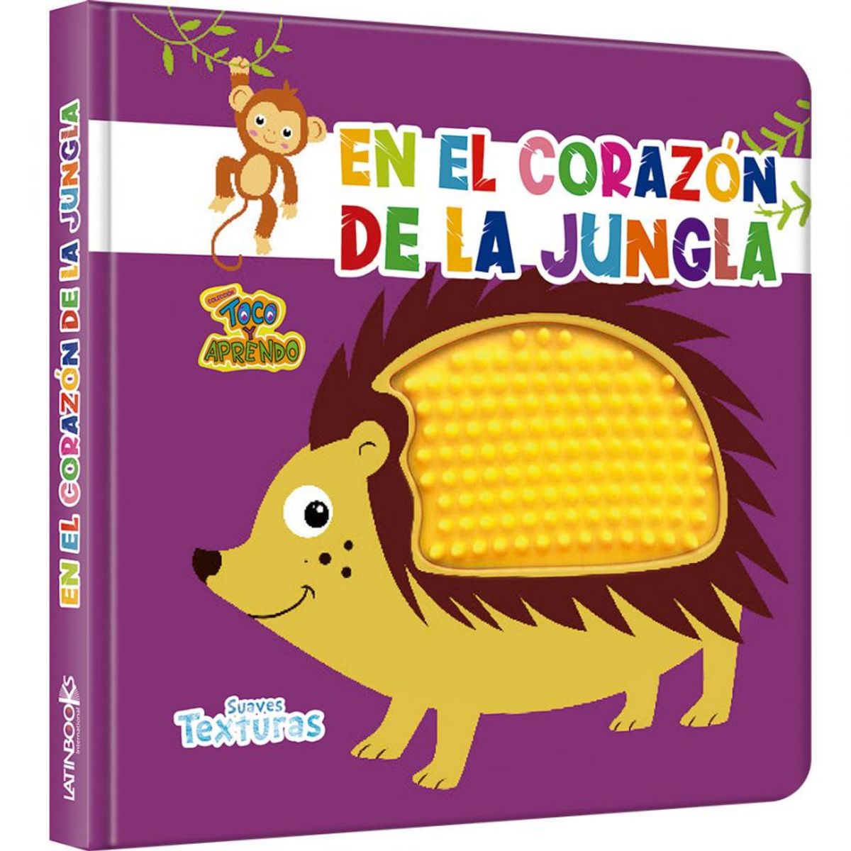 TOP10BOOKS - LIBRO En El Corazon De La Jungla - Toco Y Aprendo Suaves Texturas