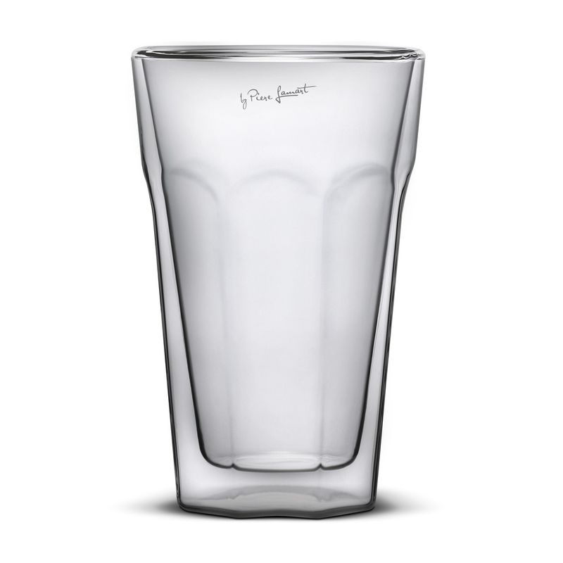 LAMART - Set 2 Vasos 450 Ml Durit Doble Vidrio